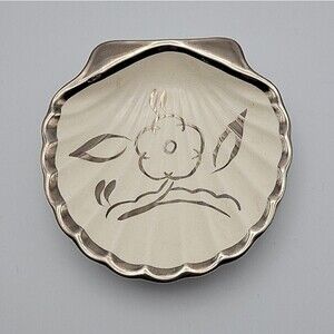 Vintage Sandland Ware Butter Pat Dish Serve Or Display Parties Made In England